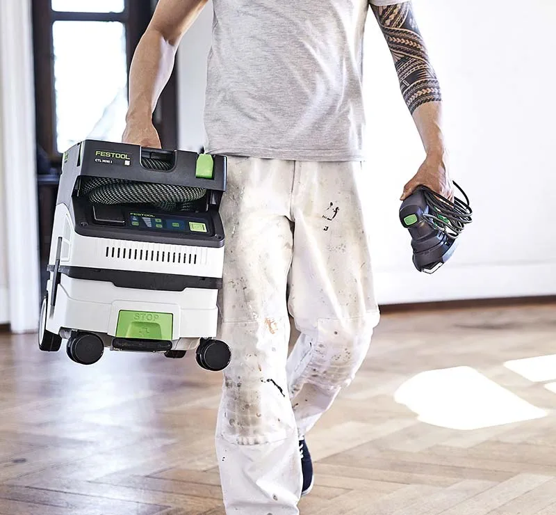Festool compacte stofzuigers CT MINI en MIDI