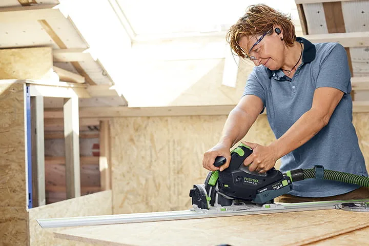 Accu-invalcirkelzaag TSC 55 KS