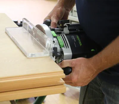 Freesdiepte op de gewenste grootte instellen