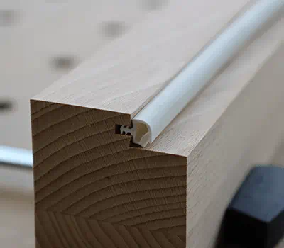 Deurafdichting indrukken