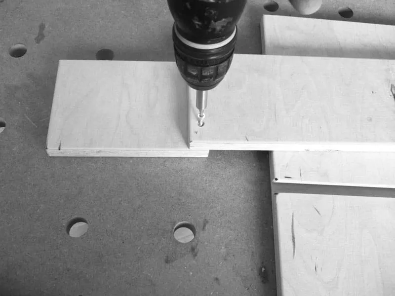 Réalisation de la branche de compas