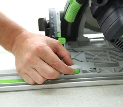 Réglage de la scie circulaire portative