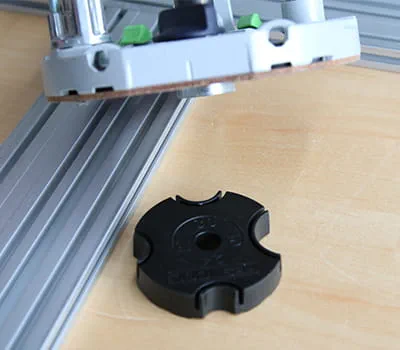 Installation de la bague de copiage