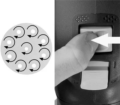 Het vlak van de minerale-grondstofplaat vervolgens fijnschuren