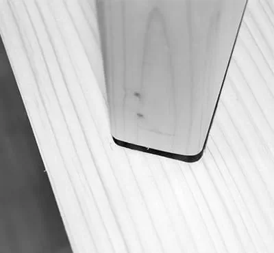 Traptreden ter controle monteren