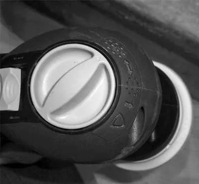 Réglage sur le ponçage dégrossissant