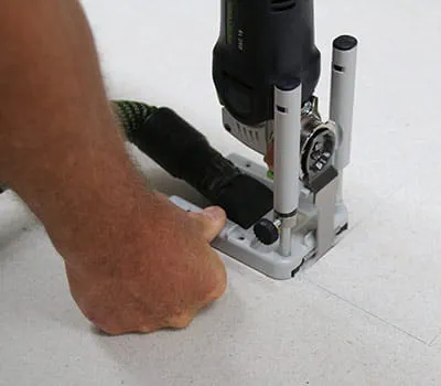 Positionner la scie VECTURO