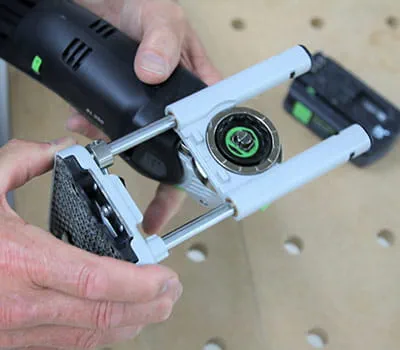 Monter le set d'aide au positionnement.