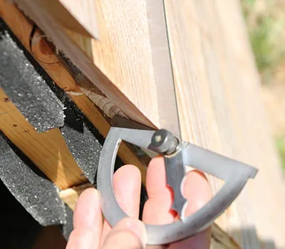 Handcirkelzaag aanleggen