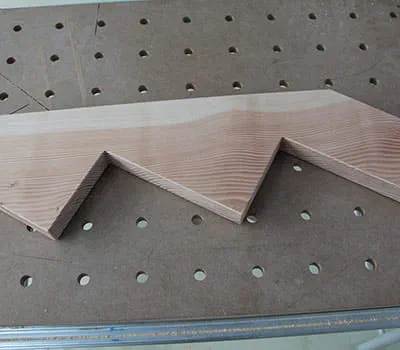 Limon d'escalier terminé