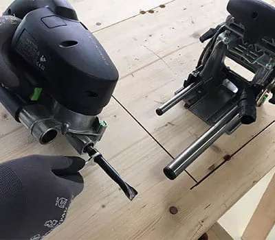 Changement de fraise