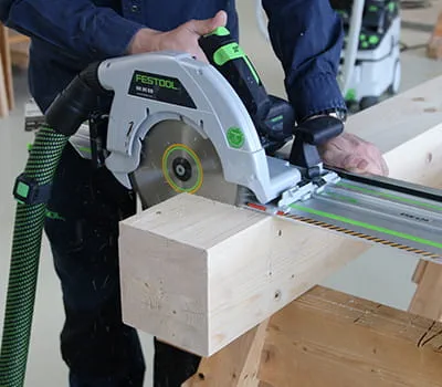 Stijluiteinden afkorten met de afkortrail en de HK 85