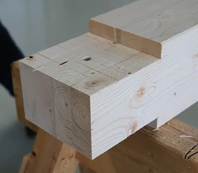 Afgewerkt stijluiteinde