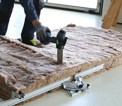 Isolatie op maat zagen