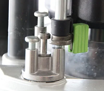 Instelbare aanslag op laagste stand draaien