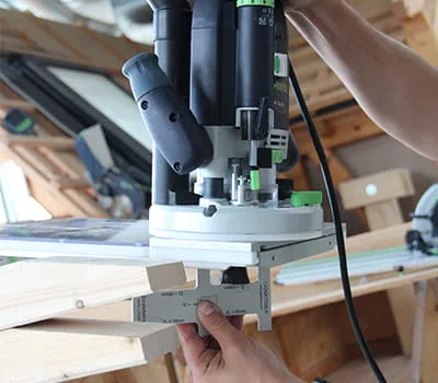 Dieptefijninstelling