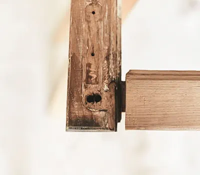 Controle van de staat van de te bewerken plek