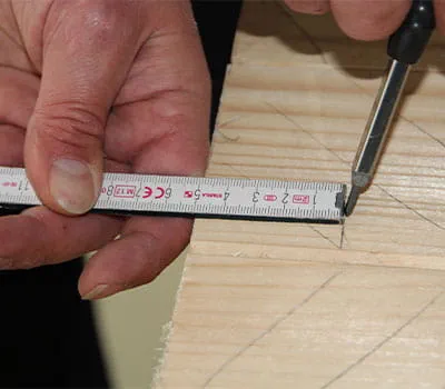 Première étape de fraisage