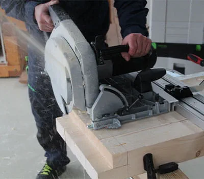 Deuxième étape de fraisage