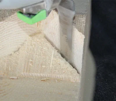 Moisage des arêtiers