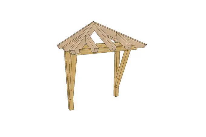 Construire soi-même un auvent