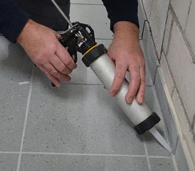  Vloer met siliconen volspuiten