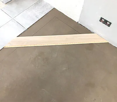 Choisir un angle intérieur de 90°