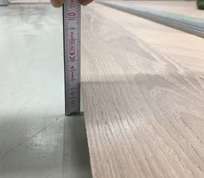 Hauteur de la marche