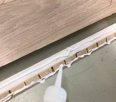 Encollage de l'onglet