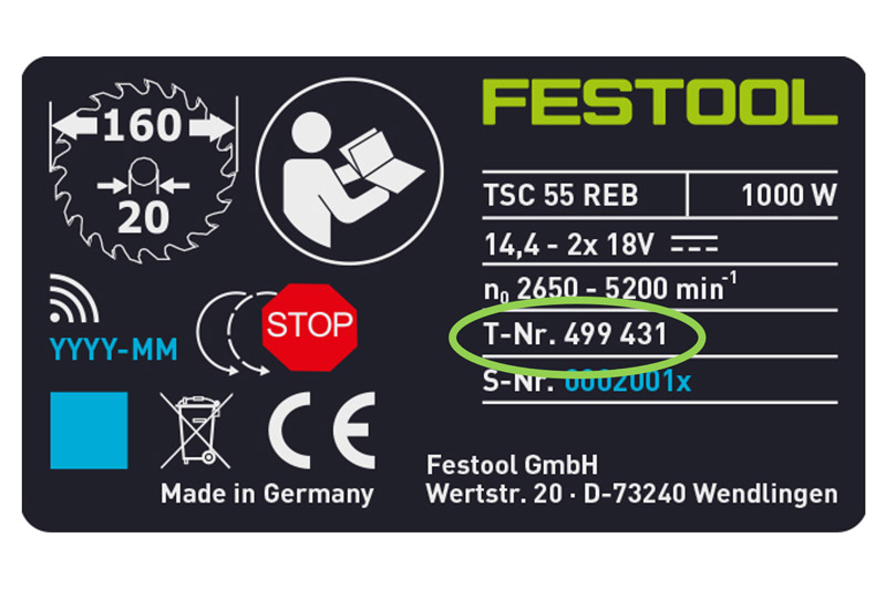 Festool reserveonderdelen kopen