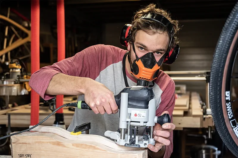 De OF 1000 is hun eerste Festool machine