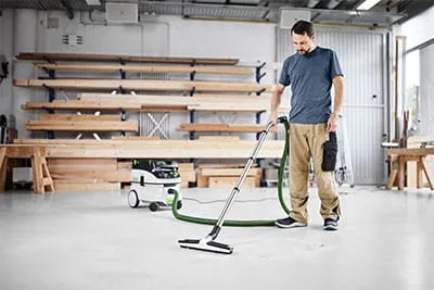 De systeemuitbreidingen op het gebied van stofzuigen van Festool