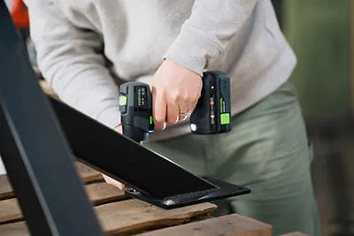 Schroeven met de Festool accuschroevendraaier