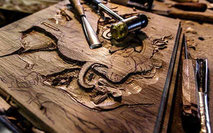 Sculptures en bois