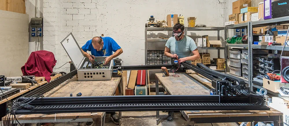 De Maker Space is een open werkplaats voor iedereen.