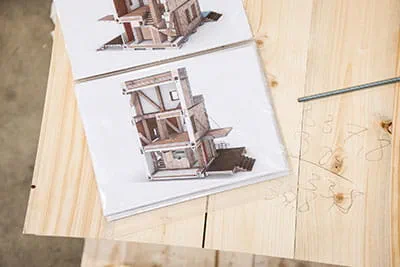 De tekeningen van het vivihouse-project