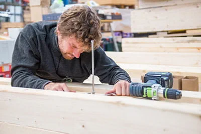 De Festool accu-schroefboormachine in actie